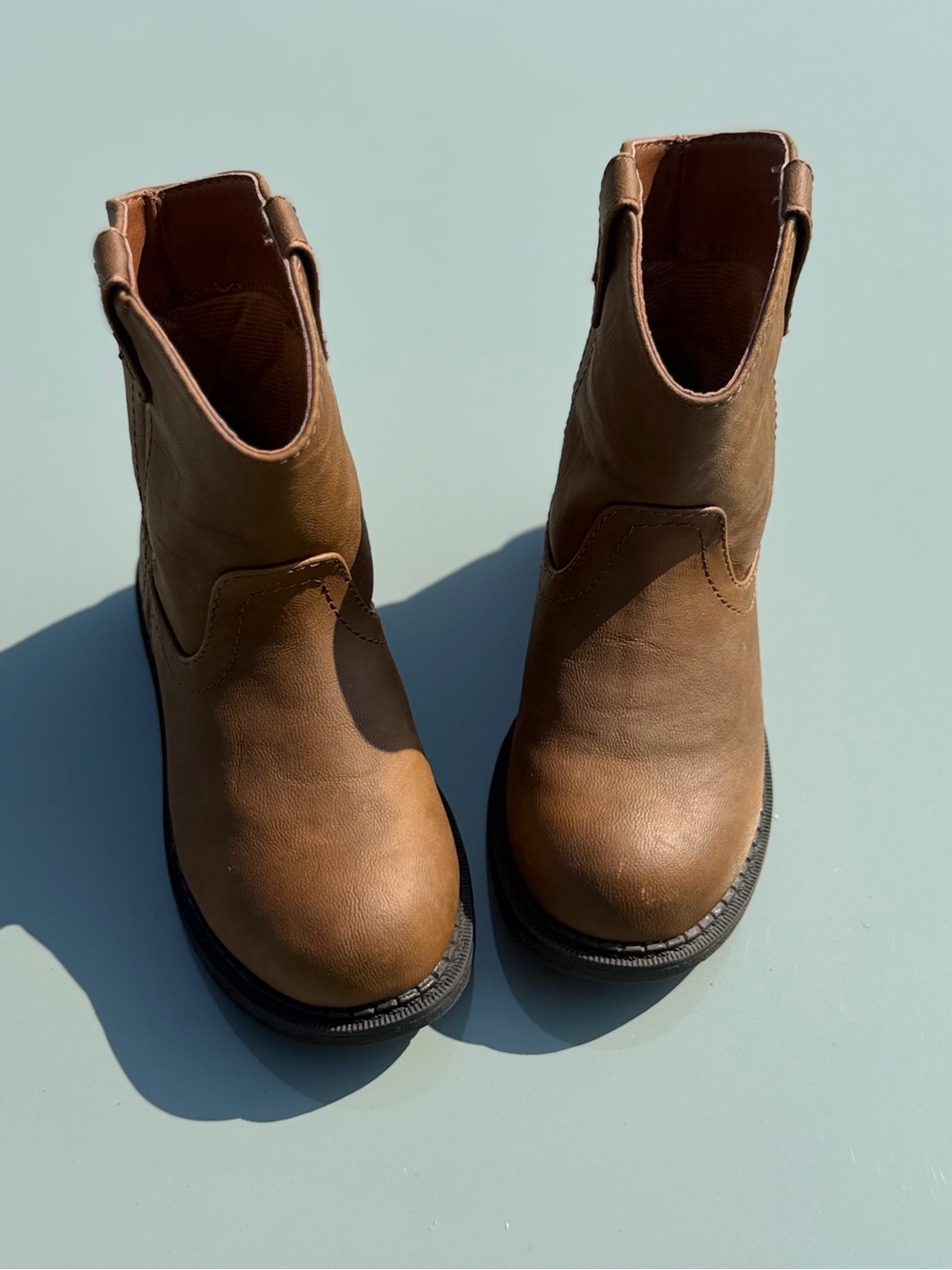 Brown Kids Boots